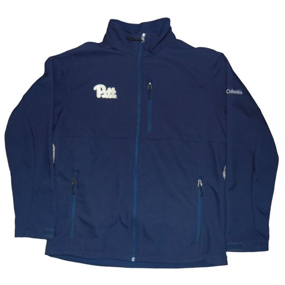 Columbia Other - Pitt University of Pittsburgh Panthers Columbia Softshell Jacket Men's Large